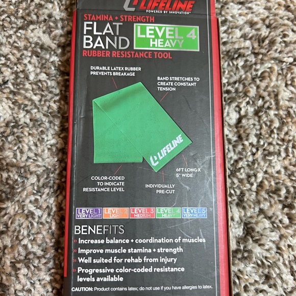 Lifeline Flat Band - Level 4 HEAVY - Picture 4 of 4